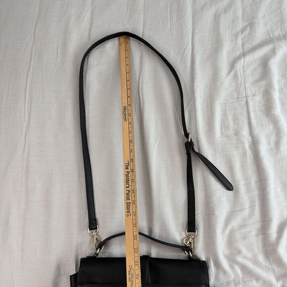 steve madden wila bag purse shoulder faux leather black - Picture 8 of 8